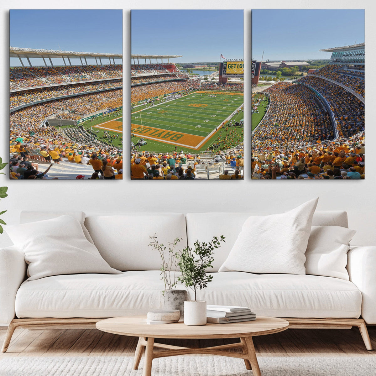 Baylor University Bears Football Team Print - Waco McLane