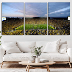 University of Michigan Wolverines Football Team Print - Ann