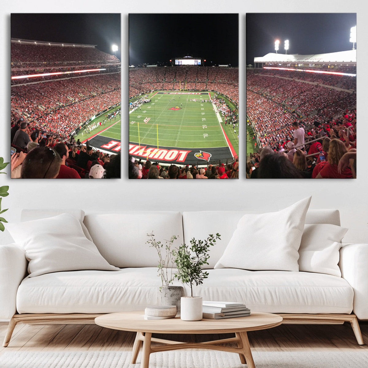 University of Louisville Cardinals Football Team Print -