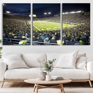 University of Oregon Ducks Football Team Print - Eugene