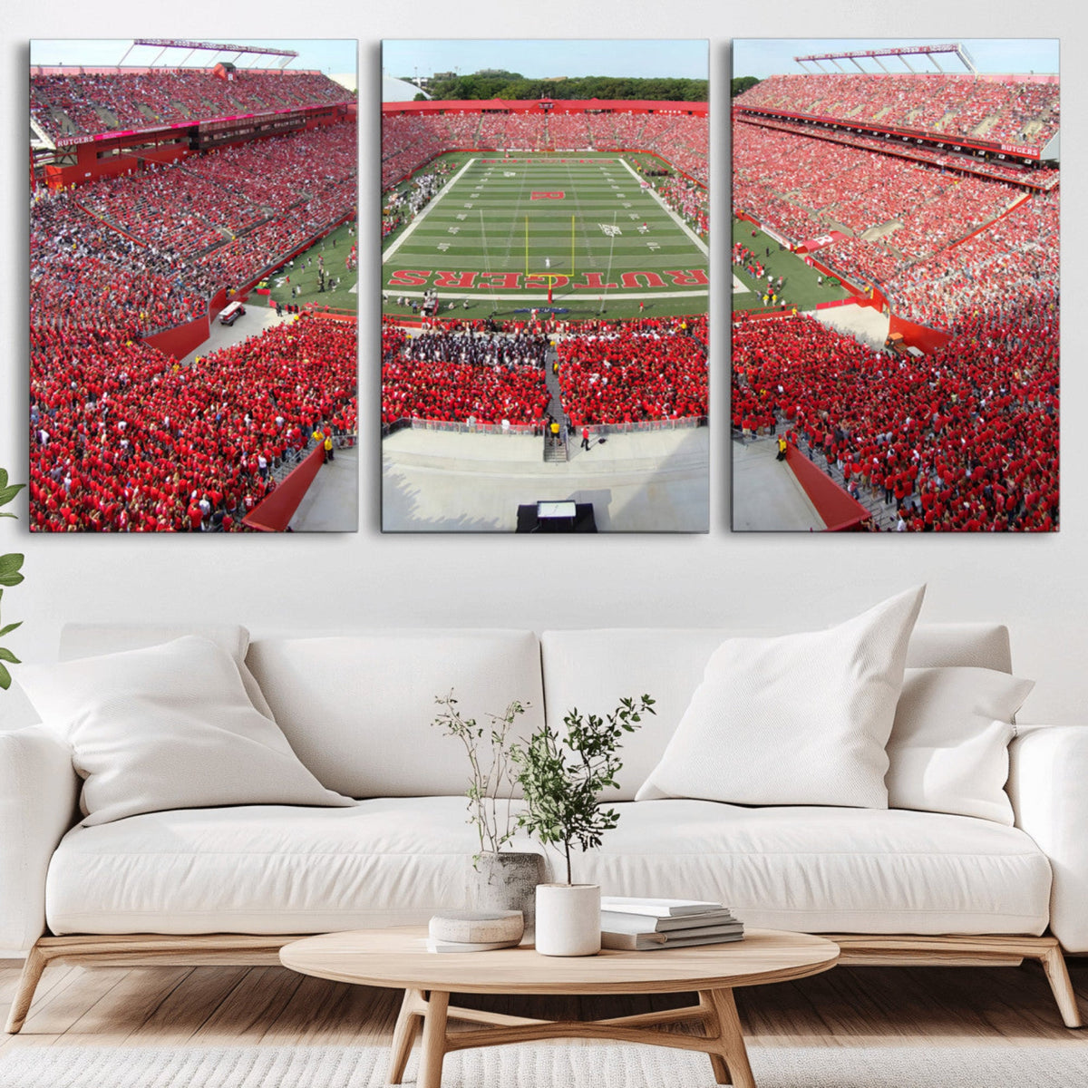 Rutgers Scarlet Knights Football Team Print - Piscataway SHI