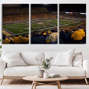 West Virginia Uni Mountaineers Football Team Print - Milan