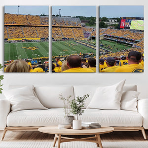 Puskar Stadium Canvas Print Wall Art - Morgantown Print -