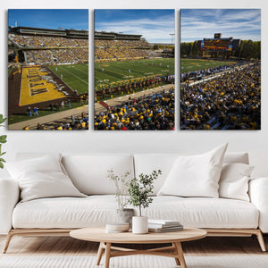 University of Wyoming Cowboys Football Team Print - Laramie