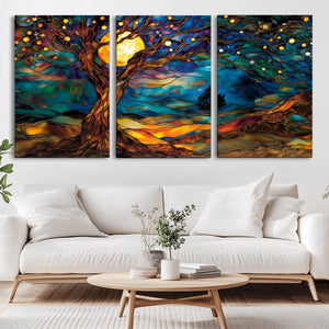 Tree of Life Wall Art - Yggdrasil Tree of Life Canvas Print