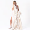 Rippled Faux Fur Throw Blanket
