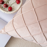 Diamond Cushion Throw Pillows (With Inserts) 18x18 , 12x20 and 20x20 inch pack of 2 throw pillows