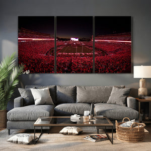 Sanford Stadium Wall Art Canvas Print – Georgia Bulldogs