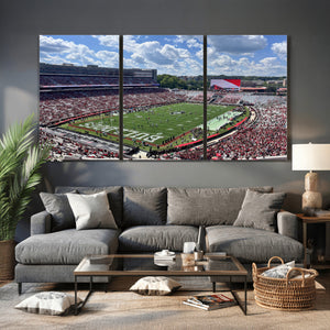 Georgia Bulldogs Stadium Wall Art Canvas Print, Sanford