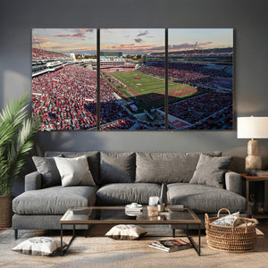 Donald W. Reynolds Razorback Stadium Wall Art Canvas Print –