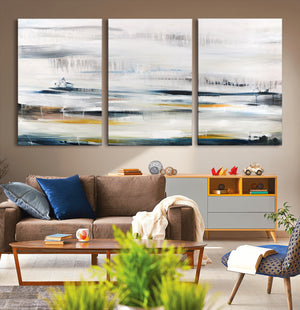 Soft Color Abstract Canvas Print