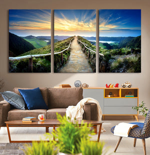 Mountain Landscape Wall Art Canvas Print