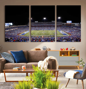 Buffalo Bills Wall Art - Buffalo Bills Stadium Canvas Print,