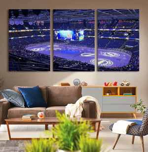 Amalie Arena Florida Wall Art Canvas Print - NHL Hockey