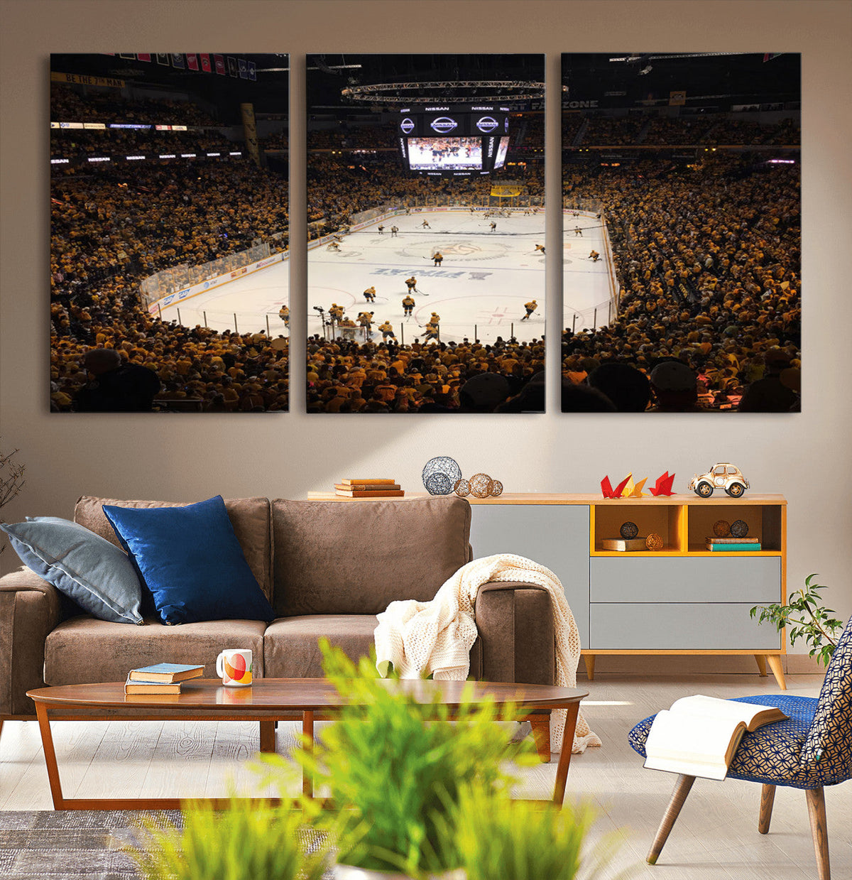 Bridgestone Arena - Nashville Predators Hockey Team Print -