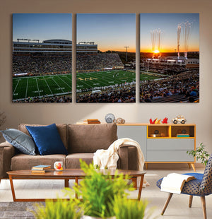 Demon Deacons Football Team Print Canvas- Winston-Salem