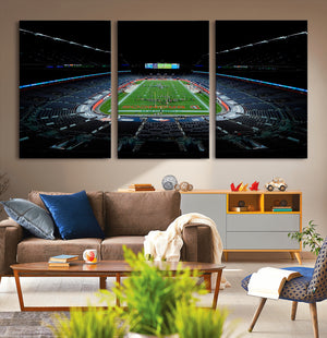 Denver Broncos Football Team Print Canvas- Denver Empower