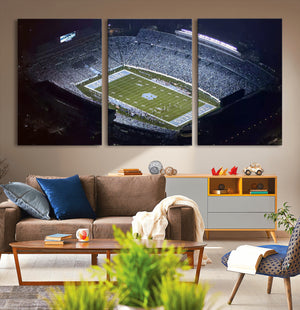 University of North Carolina Tar Heels Football Team Print -