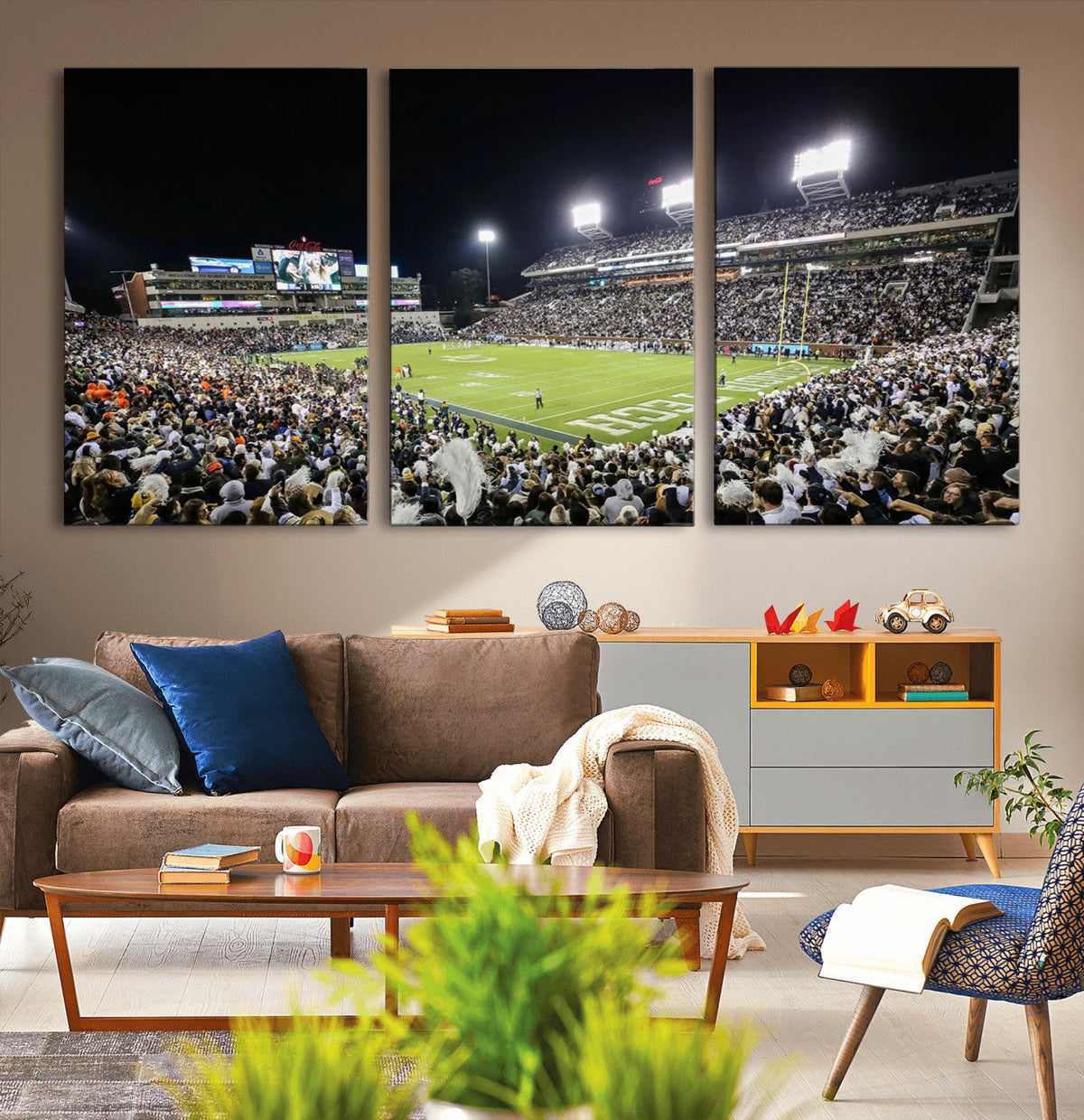 Georgia Tech Yellow Jackets Football Team Print - Atlanta