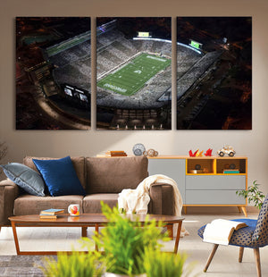Michigan State Spartans Football Team Print - East Lansing