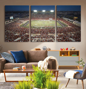 Texas Tech Red Raiders Football Team Print - Lubbock Jones