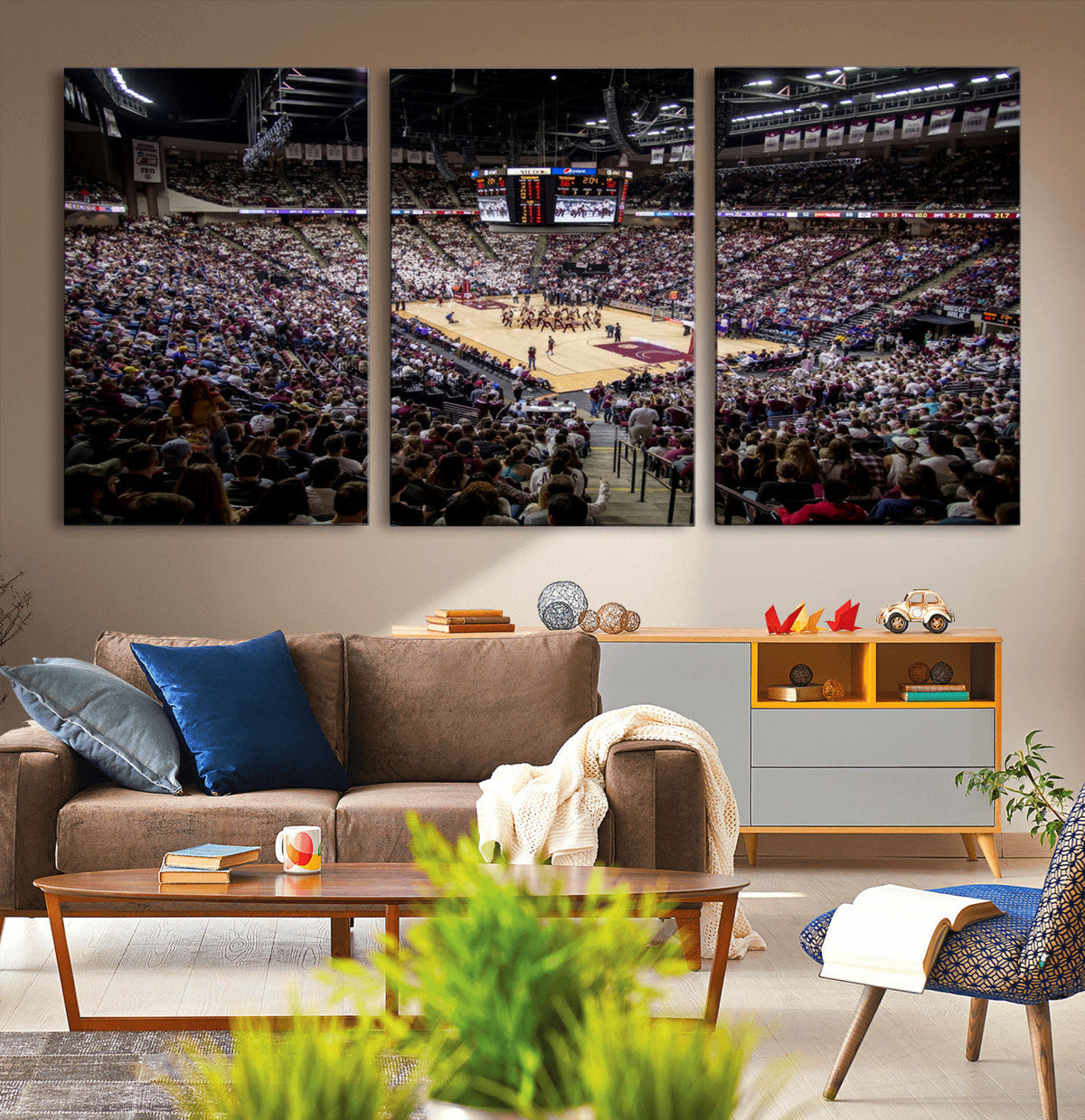 University of Nebraska Cornhuskers Basketball Team Print -