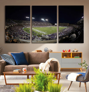 TCU Horned Frogs Football Team Print - Fort Worth Amon G.