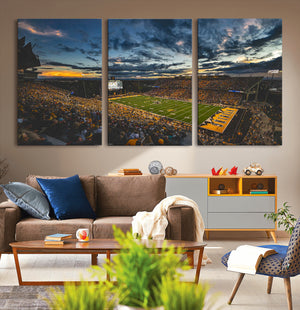 University of Wyoming Cowboys Football Team Print - Laramie