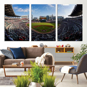 Truist Park Stadium Canvas Wall Art - Atlanta Braves Game