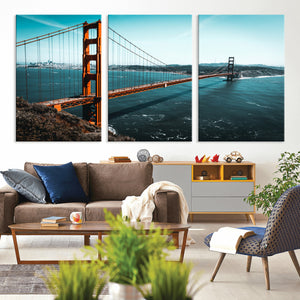 Golden Gate Bridge Wall Art Canvas Print – San Francisco