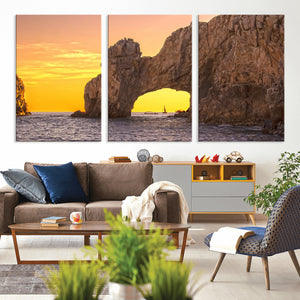 El Arco Cabo San Lucas Ocean Arch Wall Art Canvas Print