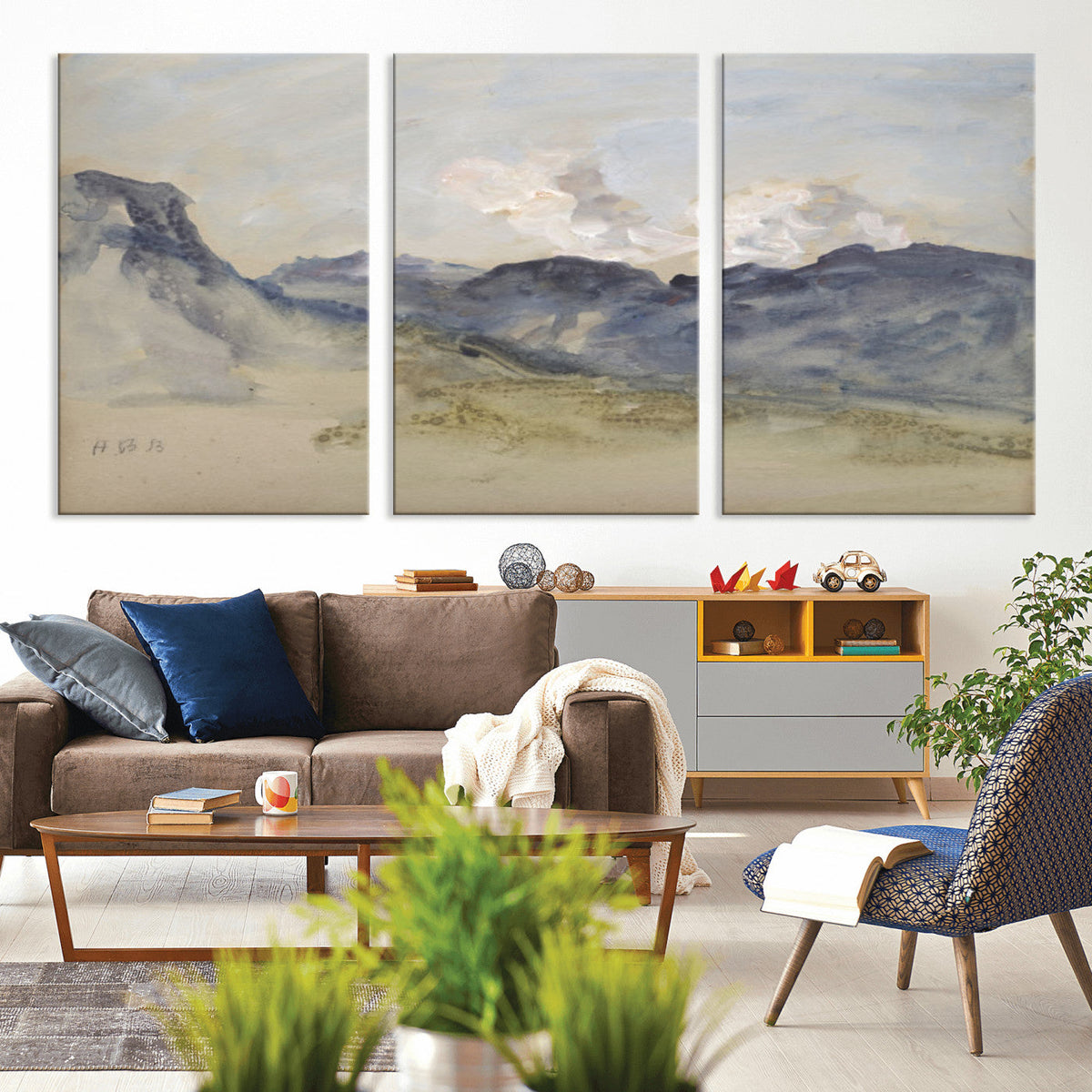 Alps Hercules Brabazon Brabazon Abstract Wall Art Canvas