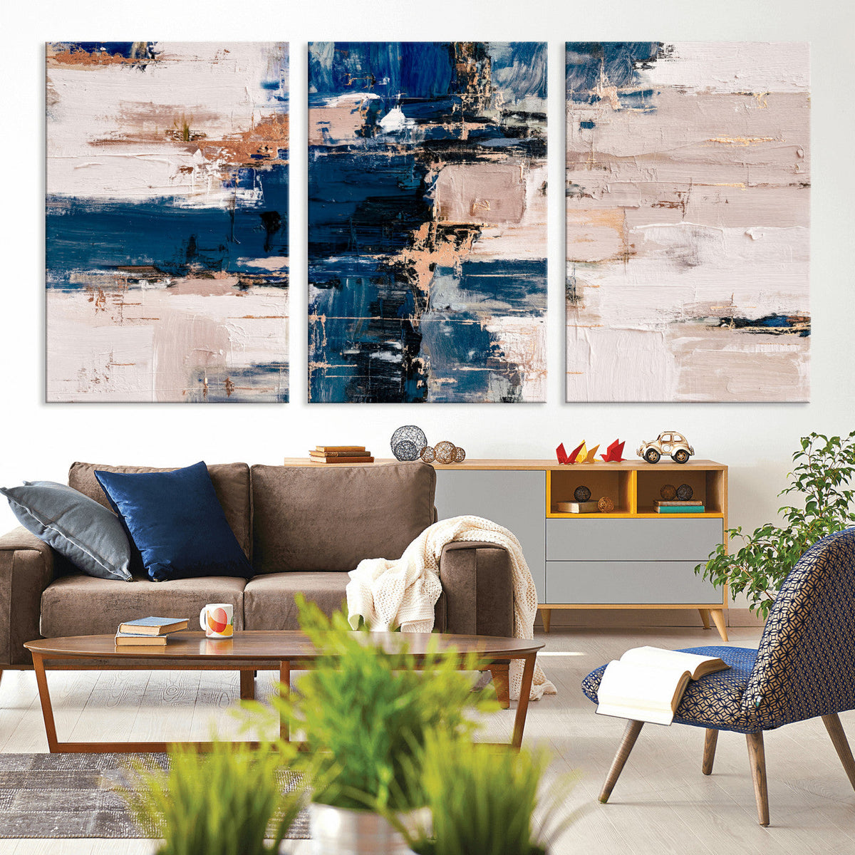 Abstract Wall Art Canvas Print