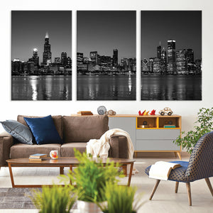 Chicago Wall Art Canvas Print