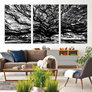 Mighty Angel Oak Wall Art | Angel Oak Tree Art Print