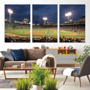 Boston Red Sox Baseball Team Print Canvas - Massachusetts