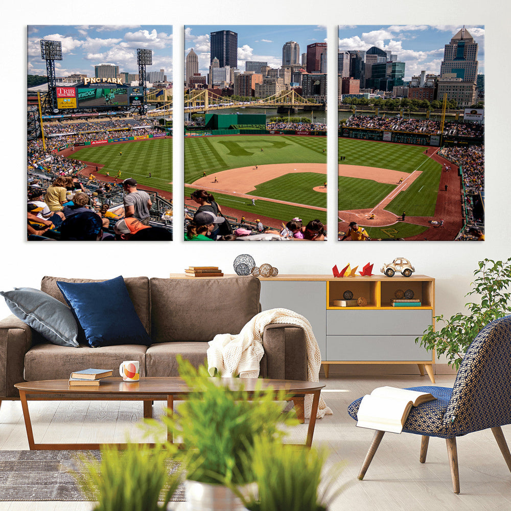 Pittsburgh Pirates Baseball Team Print - PNC Park Stadium
