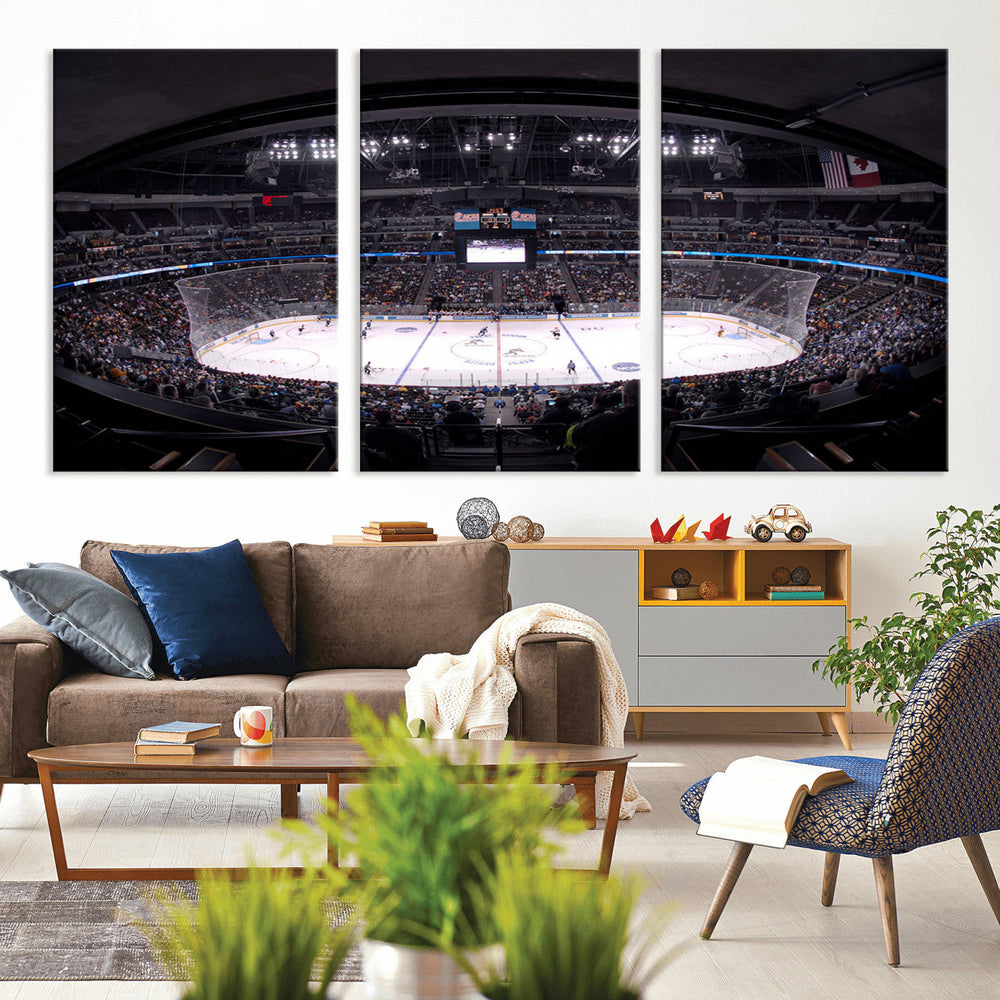Ball Arena Denver Colorado Avalanche Hockey Team Wall Art