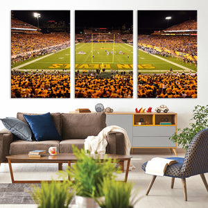 ASU Sun Devils Football Team Print - Phoenix Mountain