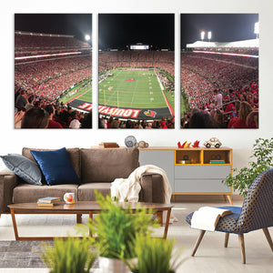University of Louisville Cardinals Football Team Print -