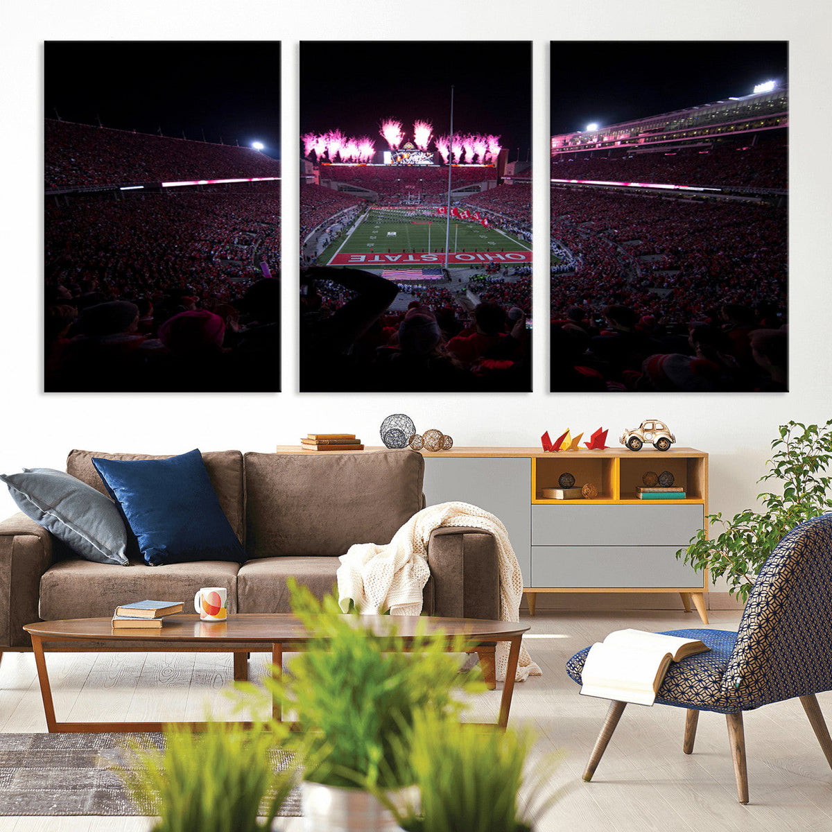 Ohio State University Buckeyes Football Team Print -