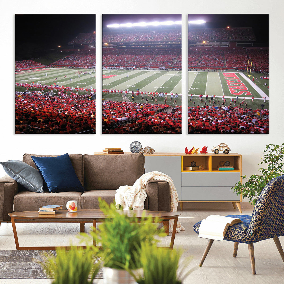 Rutgers University Scarlet Knights Football Team Print -