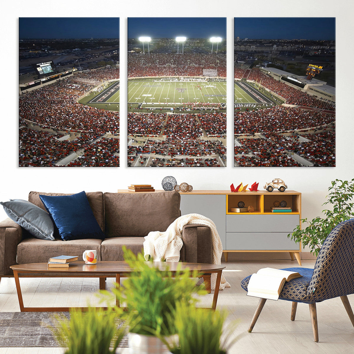 Texas Tech Red Raiders Football Team Print - Lubbock Jones