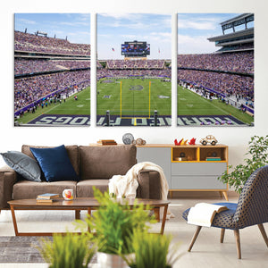 TCU Horned Frogs Football Team Print - Fort Worth Amon G.