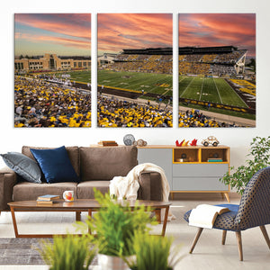 University of Wyoming Cowboys Football Team Print - Laramie