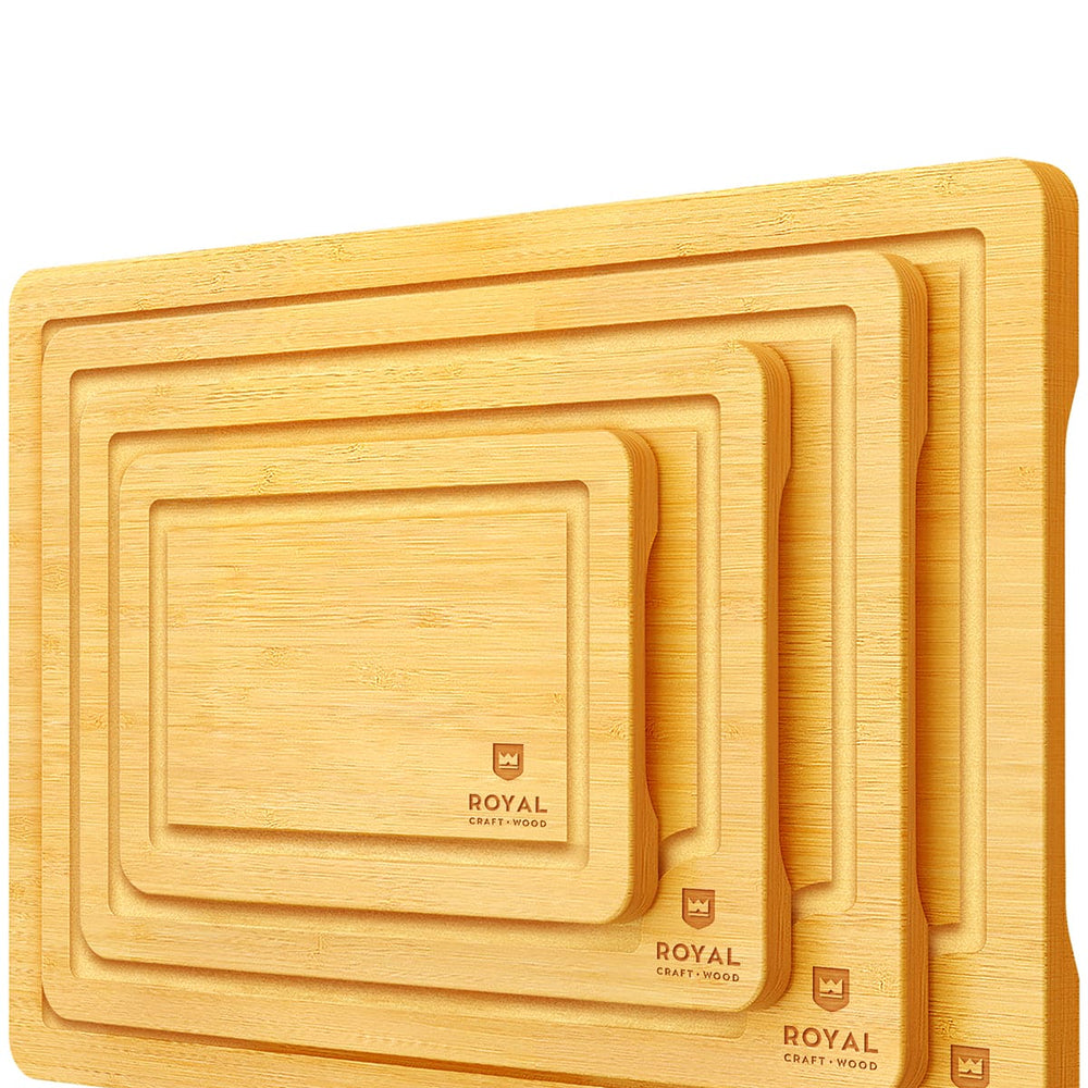 Cutting Board Set of 4, Bamboo