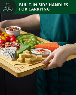Cutting Board Set of 2, Bamboo