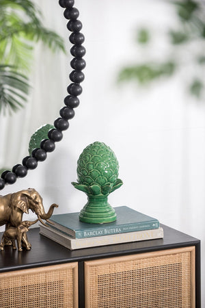 6x6x9.5' Helsa Artichoke Accent, Medium Green