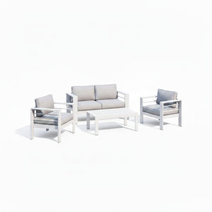 Outdoor Patio Set With All-Weather Thick Cushions