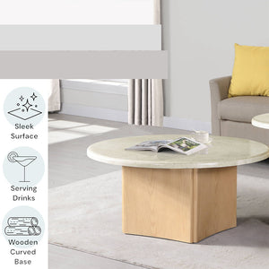 Qwin - Table With Marble Top